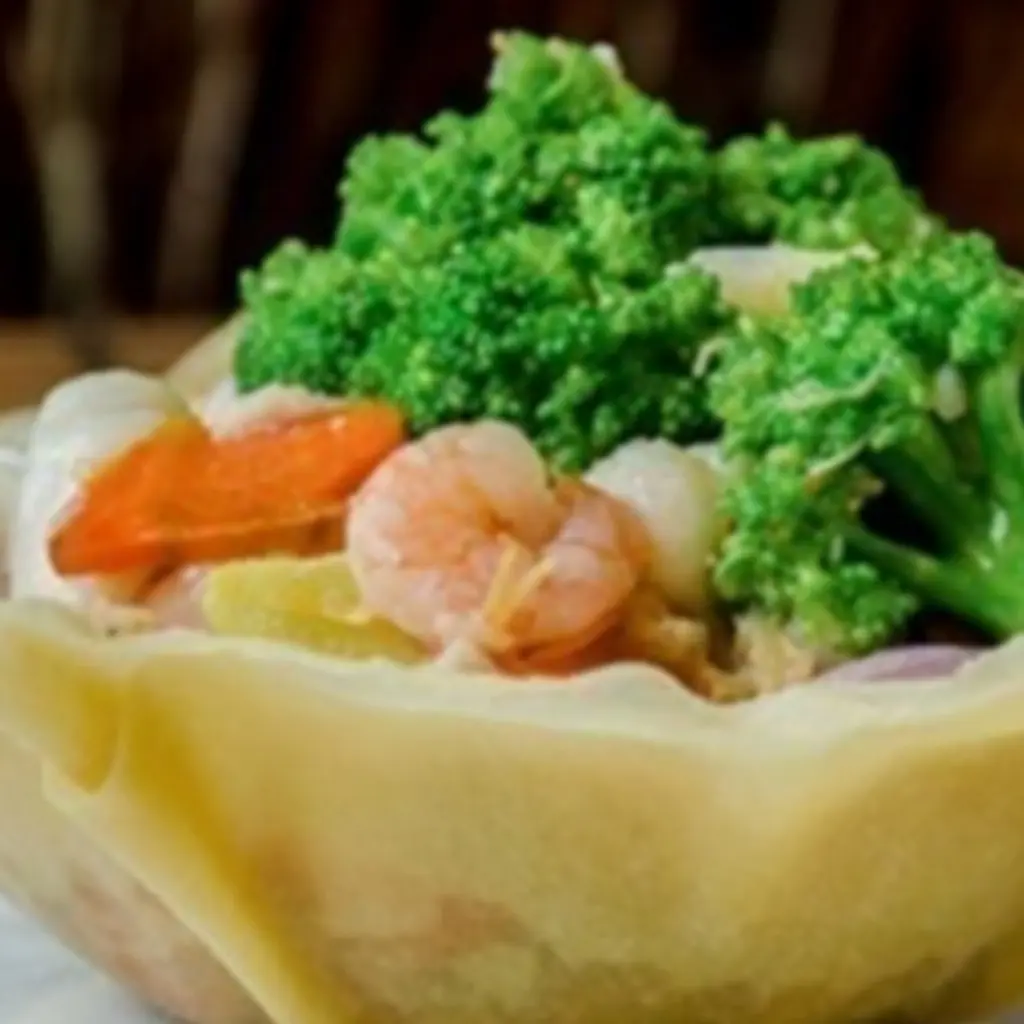 Sauteed Mix Seafood With XO Sauce